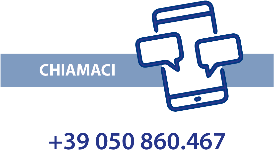 chiamamci +39050860467